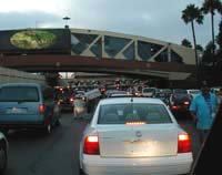 Border crossing in Tijuana