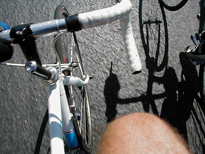 Rosarito to Ensenada Bike Ride - wheel shot