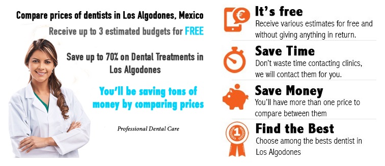Los Algodones, Baja dentists