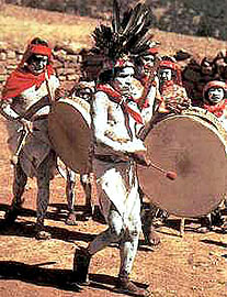 Tarahumara religious ceremony.