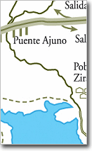 Mapa detallado de Zirahuen
