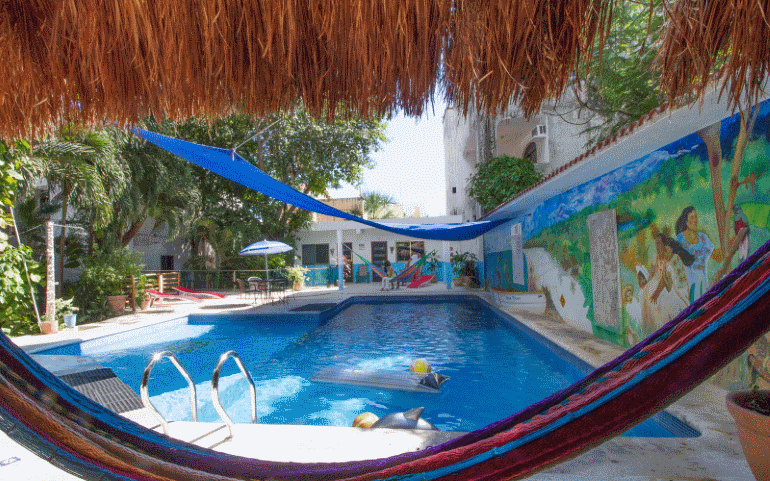 Economy hotel in Playa del Carmen