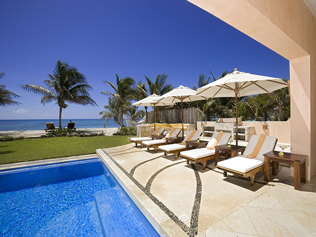 Dream pool deck at Villa Palmilla