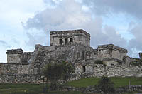 The main castle of Tulum